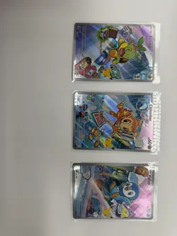 Pokemon TCG First Partner Illustration Collection Series 1 Gen 4 Sinnoh Starters - Image 1