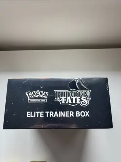Pokemon TCG Hidden Fates Elite Trainer Box ETB Factory Sealed - slight tear - Image 3