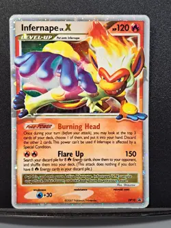 Infernape LV.X DP10 Diamond and Pearl Promo Holo 2007 - LP - Pokemon TCG - Image 1