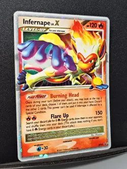 Infernape LV.X DP10 Diamond and Pearl Promo Holo 2007 - LP - Pokemon TCG - Image 3