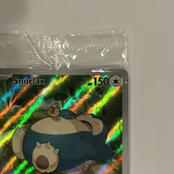 SNORLAX SVP EN 051 Black Star Promo Scarlet & Violet Pokemon 151 SEALED PROMO - Image 3