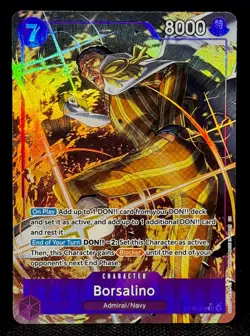 Borsalino OP16-073 R Alt Art | One Piece The Time of Battle - NM - Image 1