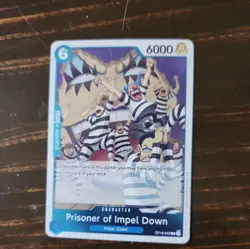 Prisoner of Impel Down OP16-042 R The Time of Battle Foil English One Piece - Image 1