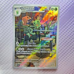 Pokemon TCG Scovillain Illustration Rare Card Scarlet & Violet 202/198 Near Mint - Image 1