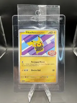 Pikachu Batik 154/SV-P Indonesia Journey Promo Indonesian Pokemon Card SEALED - Image 3