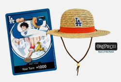 2026 ONE PIECE LOS ANGELES DODGERS MONKEY.D.LUFFY DON CARD PROMO 7/2/26 PRESALE - Image 1