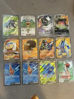 Pokemon TCG Full Arts Lot of 12 Cards NM Holo MINT - Image 1