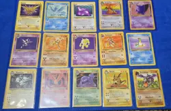 Pokemon Fossil 100% Complete Master Set 62/62 WOTC Vintage 1999 Holo Rare LP-DAM - Image 2