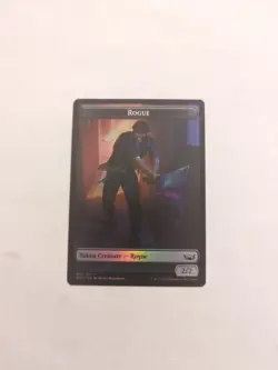 Treasure (015) Rogue (007) *FOIL* Token Streets of New Capenna NM MTG - Image 2