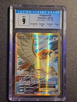 Pokemon TCG - Pidgeot EX 104/108 CGC 9 - Image 1