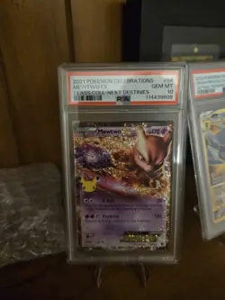 PSA 10 - 2021 POKEMON CELEBRATIONS CLASSIC COLLECTION #54/99 MEWTWO EX - Image 2