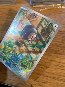 NEAR MINT! Lechonk (209/197) Obsidian Flames Illustration Rare Pokemon Card! - Image 4