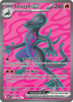 Salazzle EX 101/088 Perfect Order - POKEMON TCG-NM/M - Image 1