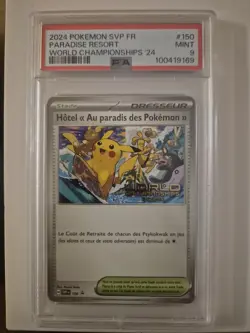 Paradise Resort SVP 150 Pokemon Championship 2024 Promo French Edition - Image 1