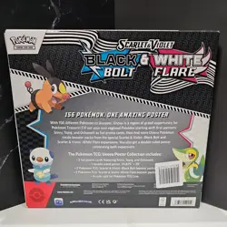 Pokemon Black Bolt & White Flare Poster Collection Factory Sealed - Image 2