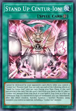 Stand Up Centur-Ion! MP24-EN299 1st ED Yu-Gi-Oh! ULTRA RARE - Image 1