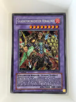 German Gladiator Beast Heraklinos GLAS-DE044 Gladiator's Assault Yu-Gi-Oh NM - Image 1