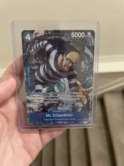 Bandai One Piece Card Game Mr. 3 (Galdino) OP016-056 Alt Art EN - Image 2