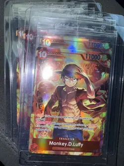 1x MONKEY D LUFFY One Piece ST10-006 - PROMO SEALED Super Rare Treasure Booster - Image 1