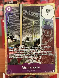 Mamaragan OP15-078 Adventure on Kami's Island Foil + RARE CARDS - English NM - Image 1