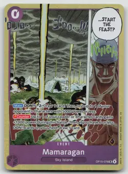 Mamaragan Foil SR Adventure on Kami's Island OP15-078 NM - Image 1