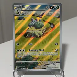 Grotle 164/162 Temporal Forces Illustration Rare Holo Pokemon TCG Card NM - Image 1