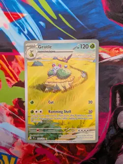 Grotle 164/162 Illustration Rare Temporal Forces -Pokemon TCG Card - Image 1