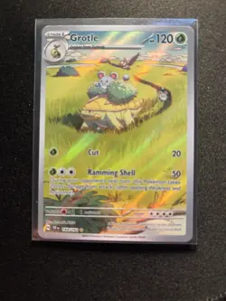 Grotle 164/162 Illustration Rare IR Temporal Forces Pokemon TCG Card NM - Image 1