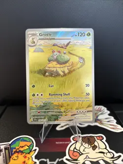 Pokemon TCG Grotle 164/162 Temporal Forces Holo Illustration Rare - NM/LP - Image 1