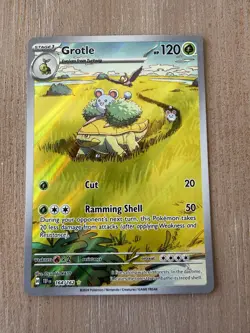 Pokemon TCG Grotle 164/162 Illustration Rare Temporal Forces - Image 1