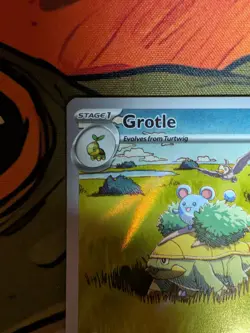 Pokemon TCG Grotle 164/162 Temporal Forces Illustration Rare Card - Image 4