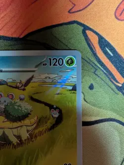 Pokemon TCG Grotle 164/162 Temporal Forces Illustration Rare Card - Image 5