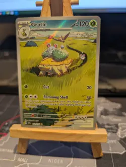 Pokemon TCG Grotle 164/162 Temporal Forces Holo Illustration Rare - Near Mint - Image 1