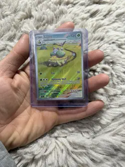 Pokemon Grotle Holo Illustration Rare TCG Card 164/162 Temporal Forces - Image 1