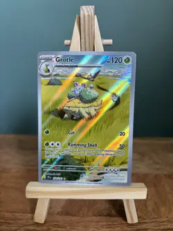 Grotle 164/162 IR Illustration Rare, Temporal Forces, NM, Pokemon TCG - Image 1