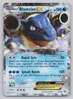 Pokemon TCG Blastoise EX Promo XY Promos XY30 - Image 1