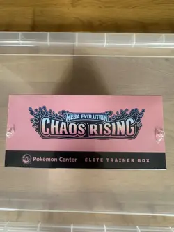 Pokemon TCG Chaos Rising Pokemon Center Elite Trainer Box MINT SEALED ETB - Image 5