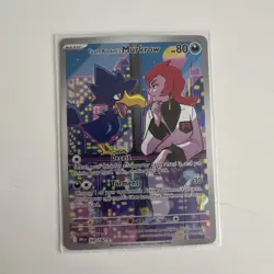 Team Rocket's Murkrow Illustration Rare Pokemon SV10: Destined Rivals 200/182 NM - Image 1
