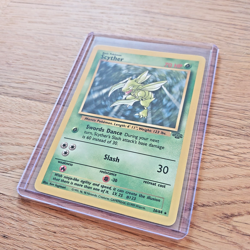 Scyther 26/64 Jungle Set Non-Holo Rare Pokemon Card (LP) TCG Vintage 1999 WOTC - Image 4