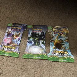 Pokemon TCG: 2016 XY Fates Collide Sleeved Booster Pack Zygarde New Sealed - Image 1