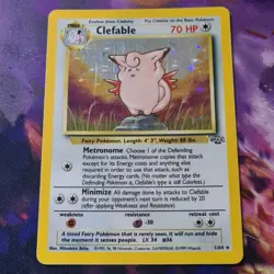 Clefable 1/64 Holo Rare 1999 Jungle Unlimited NM Pokemon TCG - Image 2