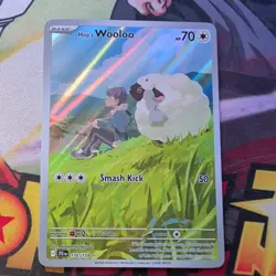 Hop's Wooloo 170/159 Illustration Rare Journey Together Pokemon Card - Image 1