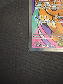Pokemon Mega Dragonite EX Full Art Mega Attack Rare - Ascended Heroes 271/217 NM - Image 3