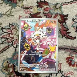 Series 2 First Partner Illustration Galar Grookey 052, Scorbunny 053, Sobble 054 - Image 3