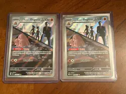 Team Rocket's Dugtrio 239/217 Illustration Rare Ascended Heroes Pokemon NM - Image 1