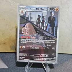 Team Rocket's Dugtrio 239/217 Illustration Rare - Ascended Heroes - Pokemon TCG - Image 1