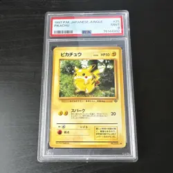 1997 Pokemon Pikachu PSA 9 #25 Japanese Jungle - Image 1