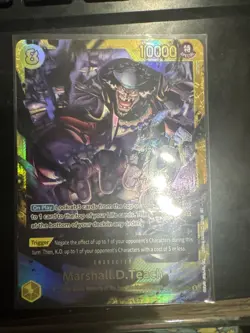 One Piece TCG Marshall D Teach OP16-119 SEC NM English - Image 1
