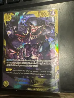 One Piece TCG Marshall D Teach OP16-119 SEC NM English - Image 2