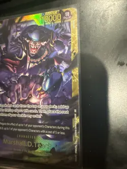 One Piece TCG Marshall D Teach OP16-119 SEC NM English - Image 3
